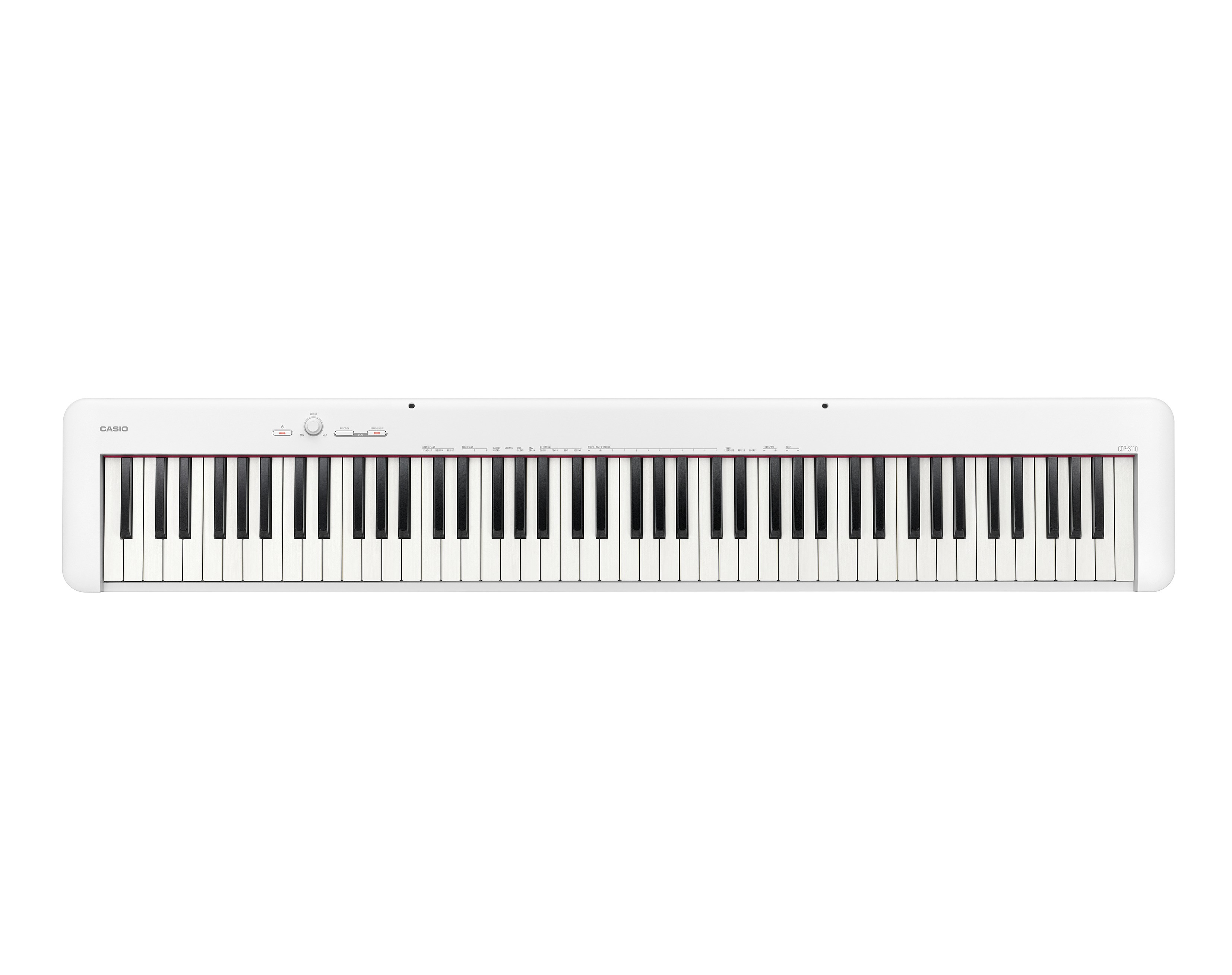 CASIO CDP-S110 電子ピアノ ヘッドフォン付き Casio CDP-S110 BK - Świetnie brzmiące kompaktowe pianino
